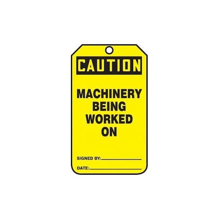 Accuform Adhesive Dura-Poly, 2-1/2 in Width, 0.025 in Height, , 25 PK MDT635CTP